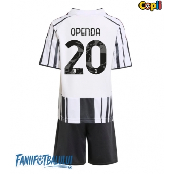 Juventus Lois Openda #20 Echipament de Fotbal Replică 2025-26 Copii Acasa (+ Șorturi)